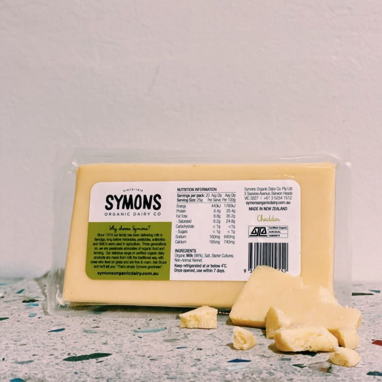 Symons Organic Cheddar - 500g
